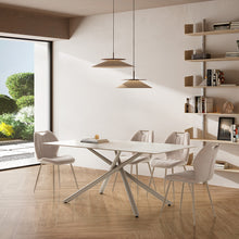 Cargar imagen en el visor de la galería, Mesa Comedor Tori Beige 180 x 90 x 76
