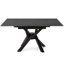 Cargar imagen en el visor de la galería, Mesa Comedor Extensible Arlene Cerámica Gris 150 x 90 x 76
