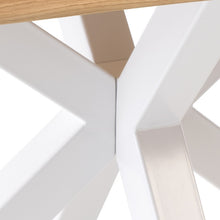 Cargar imagen en el visor de la galería, Mesa de Comedor Grace Madera de Roble Blanca 200 x 100 x 75
