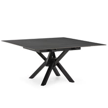 Cargar imagen en el visor de la galería, Mesa Comedor Extensible Arlene Cerámica Gris 150 x 90 x 76
