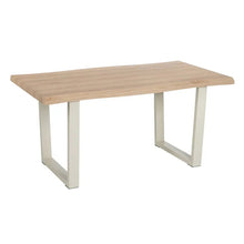 Cargar imagen en el visor de la galería, Mesa de Comedor Natural Hierro Crema 180 x 90 x 75
