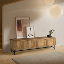 Cargar imagen en el visor de la galería, Mueble de TV Maica Mango 190 x 40 x 50
