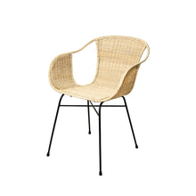Cargar imagen en el visor de la galería, Silla Allegra Natural Ratán - Set de 2
