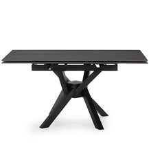 Cargar imagen en el visor de la galería, Mesa Comedor Extensible Arlene Cerámica Gris 150 x 90 x 76
