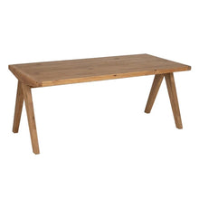 Cargar imagen en el visor de la galería, Mesa de Comedor Natural Madera de Pino 180 x 90 x 75
