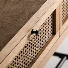 Cargar imagen en el visor de la galería, Consola Zetel Natural Madera de Mango 100 x 35 x 80
