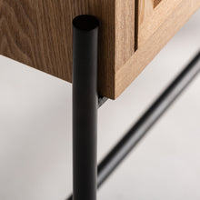 Cargar imagen en el visor de la galería, Consola Zetel Natural Madera de Mango 100 x 35 x 80
