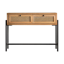 Cargar imagen en el visor de la galería, Consola Zetel Natural Madera de Mango 100 x 35 x 80
