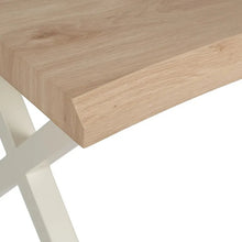 Cargar imagen en el visor de la galería, Mesa de Comedor Natural Crema 180 x 90 x 75
