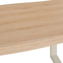 Cargar imagen en el visor de la galería, Mesa de Comedor Natural Hierro Crema 180 x 90 x 75
