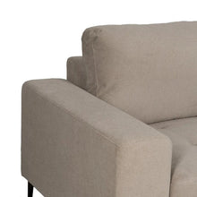 Cargar imagen en el visor de la galería, Sofá Chaise Longue Derecha Taupe 266 x 222 x 80
