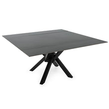Cargar imagen en el visor de la galería, Mesa Comedor Extensible Arlene Cerámica Gris 150 x 90 x 76
