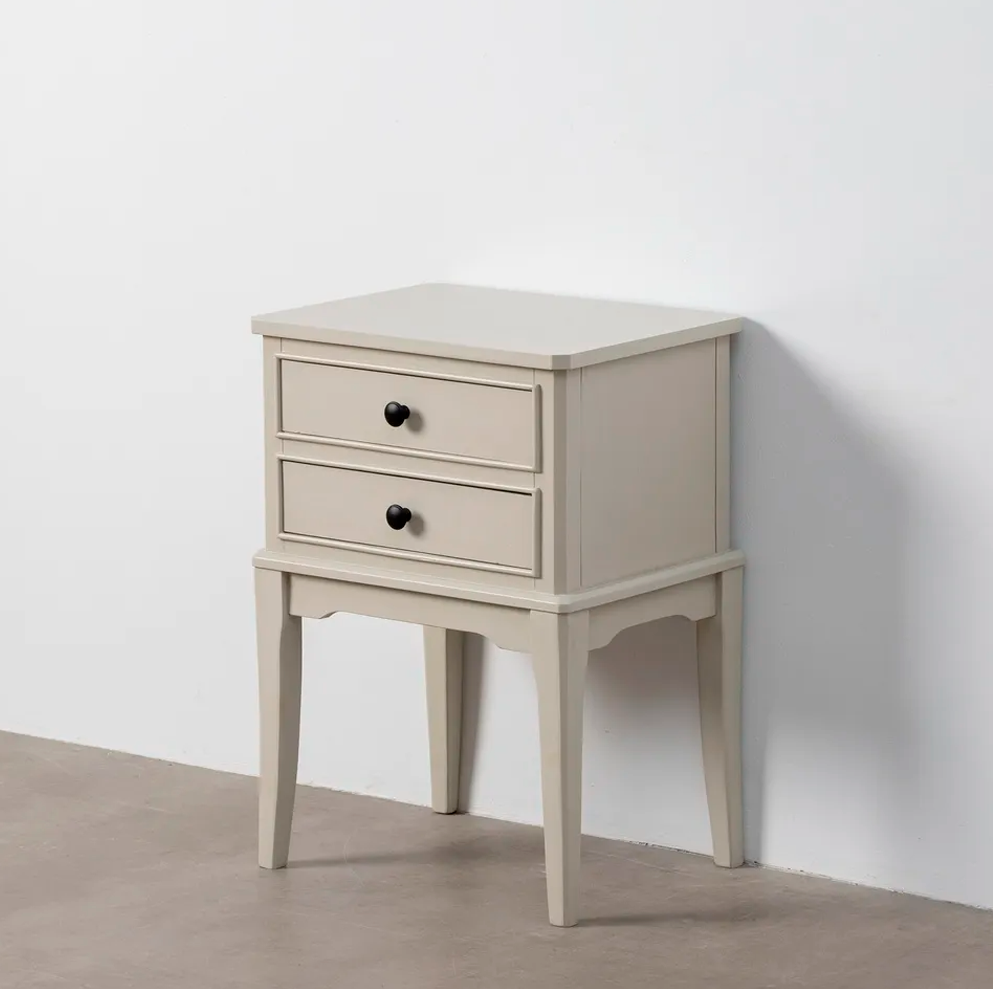 Mesita Gris Claro DM 40,5 x 38 x 56 cm