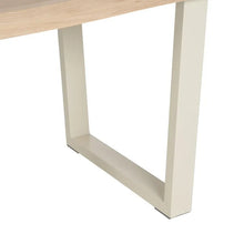 Cargar imagen en el visor de la galería, Mesa de Comedor Natural Hierro Crema 180 x 90 x 75
