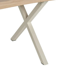 Cargar imagen en el visor de la galería, Mesa de Comedor Natural Crema 180 x 90 x 75
