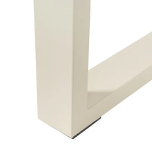 Cargar imagen en el visor de la galería, Mesa de Comedor Natural Hierro Crema 180 x 90 x 75
