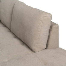 Cargar imagen en el visor de la galería, Sofá Chaise Longue Derecha Taupe 266 x 222 x 80
