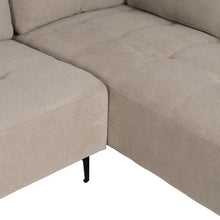 Cargar imagen en el visor de la galería, Sofá Chaise Longue Derecha Taupe 266 x 222 x 80
