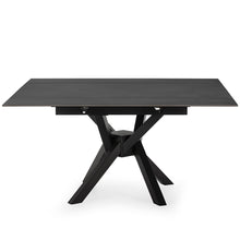 Cargar imagen en el visor de la galería, Mesa Comedor Extensible Arlene Cerámica Gris 150 x 90 x 76
