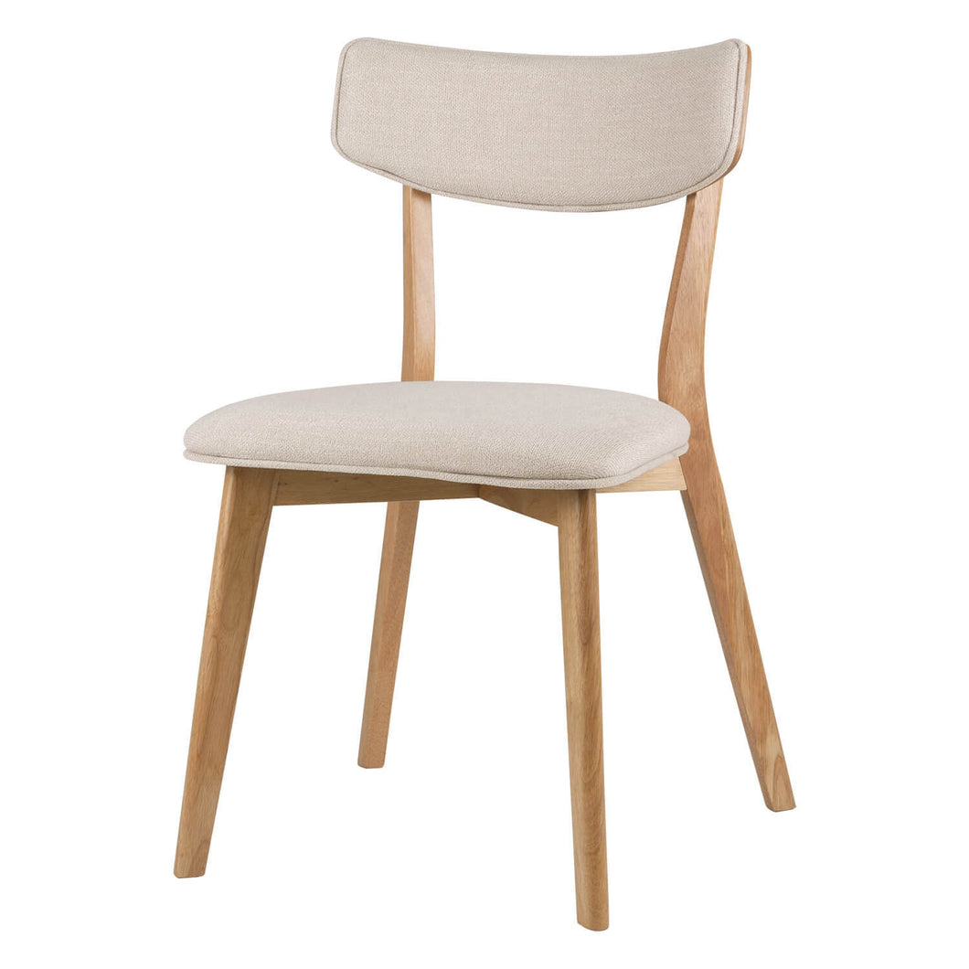 Silla Anais Roble Beige Set de 2