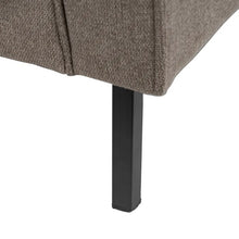 Cargar imagen en el visor de la galería, Sofá 2 Plazas Taupe 163 x 87 x 90
