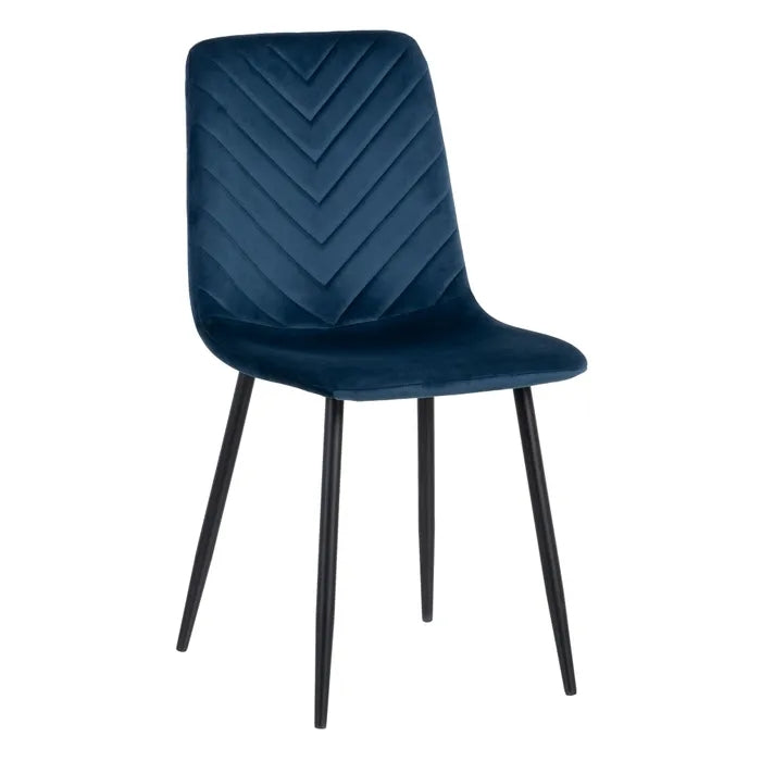 Silla Benoit Azul Oscuro Set de 4