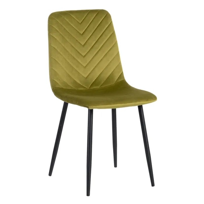 Silla Benoit Verde Oliva Set de 4