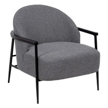 Cargar imagen en el visor de la galería, Sillón Chevelier Gris 74 x 72 x 81
