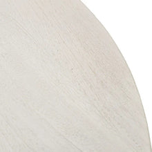 Cargar imagen en el visor de la galería, Mesa Comedor Mango Blanco Rozado 120 x 120 x 76
