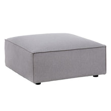 Cargar imagen en el visor de la galería, Puff Modular Gris Claro 94 x 94 x 44
