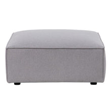 Cargar imagen en el visor de la galería, Puff Modular Gris Claro 94 x 94 x 44
