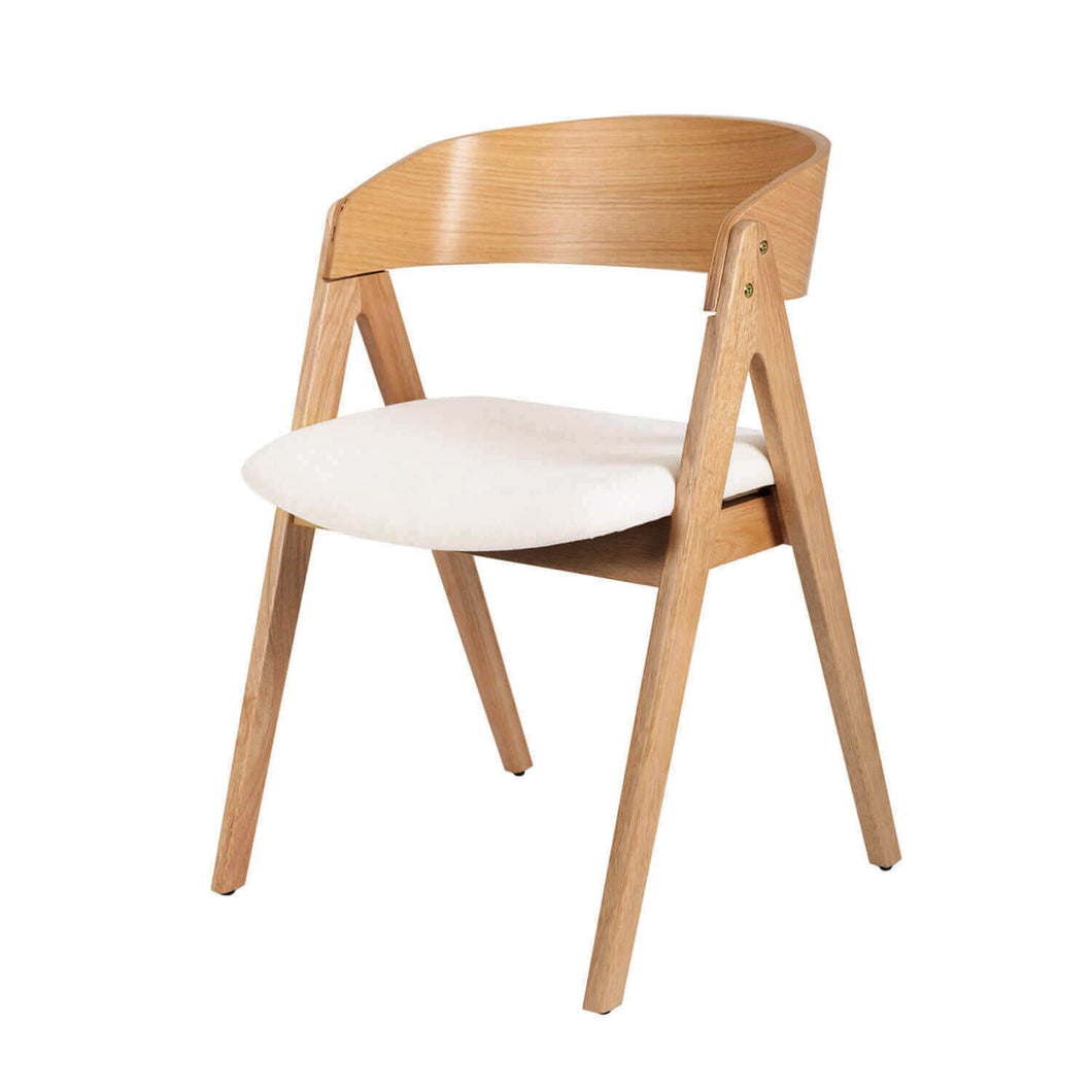 Silla Tremes Roble Beige Set de 2